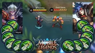 DYRROTH VS XBORG || FULL BLADE OF DESPAIR || MOBILE LEGENDS