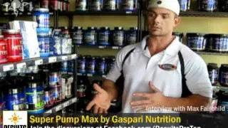New SuperPump Max Formula Overview with Max Fairchild of Gaspari Nutrition