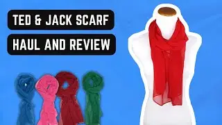 Ted & Jack Solid Silk Accent Scarf Amazon Review