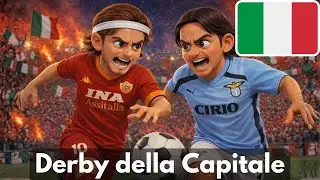 Derby della Capitale: Italy&rsquo;s Biggest Rivalry | A1/A2 Italian with Translations #Italian 