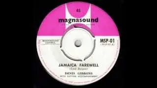 Denis Gibbons - Jamaica Farewell (Australian Folk Music)