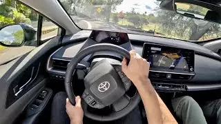 2023 Toyota Prius XLE FWD - POV Test Drive (Binaural Audio)