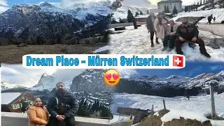 FAMILY TRIP FROM FRAUBRUNNEN TO MURREN (SWITZERLAND)💖