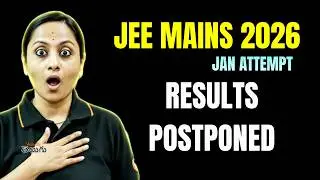 update on JEE mains 2026 Jan session result || postponed