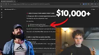 Asking Alex Hormozi AI how to scale an SMMA