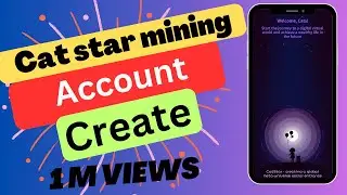 How to create a catstar account.Catstar all update.And here's how to withdraw.