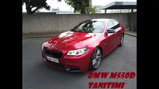 BMW F10 M550d Tanitimi 381PS Test İnceleme Videosu