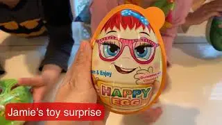 Happy GIANT egg surprise!