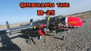 B-25 Mitchell Gunship. Onboard the Monster. 