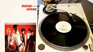 Listening to the UK-import vinyl of the1981 Duran Duran self-titled debut LP.
