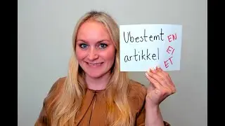 Video 854 Ubestemt artikkel EN, EI og ET