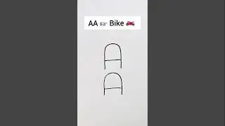 How to draw bike | 🏍️ Easy Bike drawing | Bike drawing | #bike #drawing #easydrawing #art  #vehicle