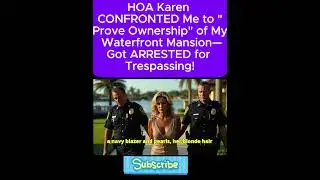 HOA Karen CONFRONTED Me to 