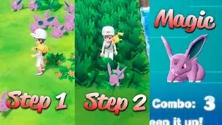 GO Park Catch Combo Method in Pok&eacute;mon Let's Go Pikachu & Eevee