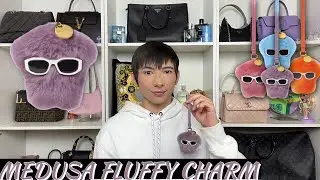 VERSACE FLUFFY MEDUSA CHARM UNBOXING!!! (IT'S PURRFECT!)