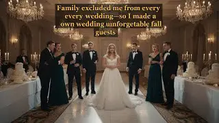 FAMILY EXCLUDED ME FROM EVERY WEDDING—SO I MADE MY OWN WEDDING UNFORGETTABLE FOR ALL GUESTS.