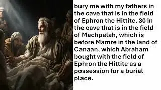 1  Where Will You Leave Your Bones   Genesis 501&ndash;26