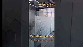 3000 Sqft Fully Furnished Office Space for Lease in Vasant Kunj, South Delhi | South Delhi