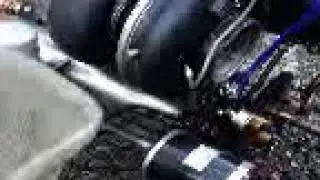 Jet kart running on kerro