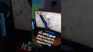 2007, PS3 playing Call of Duty 4 Modern Warfare. #2000s #y2k #nostalgia #callofduty #ps3 #codps3