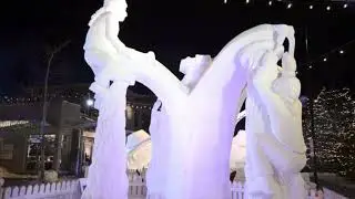 Breathtaking Snow Sculptures from the Banff SnowDays Festival