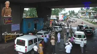 Before 2nd lockdown 🚨satara police🚨 in satara city Prepresion 🔐