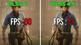 RTX 4060 &ndash; New DLSS 4.5 in Red Dead Redemption 2 | FPS & Quality Comparison