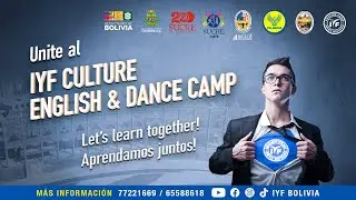 (TARDE) IYF CULTURE ENGLISH & DANCE CAMP 2024