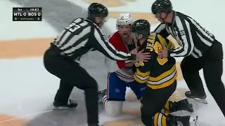 Josh Anderson Drops 🥊 Gloves 🥊 With Tanner Jeannot