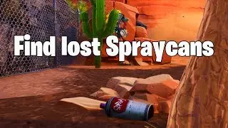 Find 5 lost Spraycans - All 5 Locations in Fortnite