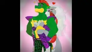Roxanne Wolf x Monty Gator Fnaf_edit