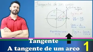 Tangente - A tangente de um arco. Aula 1 - introdução.