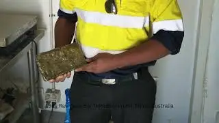 15Kg Raw Gold Bar from Broken Hill Mines-Australia