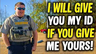Officer Gets Owned! Walk of Shame & ID Refusal | 1A Audit