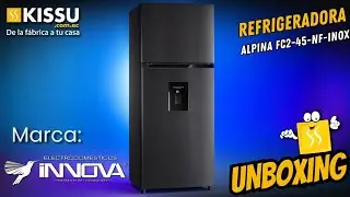 UNBOXING | Refrigeradora Innova ALPINA FC2-45-NF-INOX 356 litros