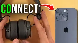 Как подключить наушники Marshall Major IV BT к iPhone