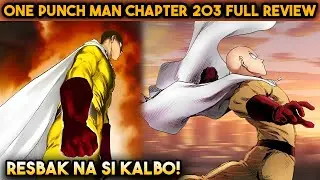 Saitama tutulong na laban sa God! - One punch man chapter 203