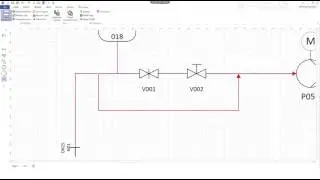 V P&ID Process Designer de