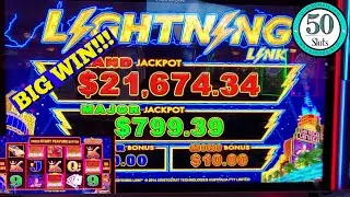 Lightning Link High Stakes! Big win!