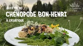 Recette du Chénopode Bon Henri à l'Asiatique