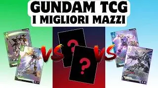 GUNDAM TCG 🇮🇹 - I MIGLIORI MAZZI AGOSTO 2025