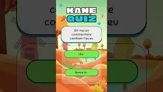 Kane Quiz 24 : #culturegenerale  #devinettes #quizchallenge #quiztime #questionreponse #videoviral