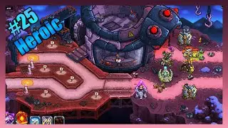 COLOSSAL CORE Heroic Challenge Walkthrough【Veteran】| Kingdom Rush 5: Alliance