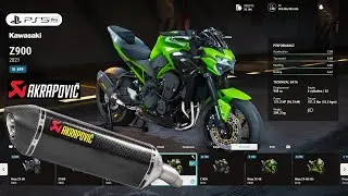 RIDE 5 | Customize Brutal Kawasaki Z900 Akrapovic POV Gameplay [4K PS5 Pro]