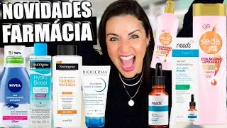 Muitas COMPRINHAS e NOVIDADES de farmácia!!!