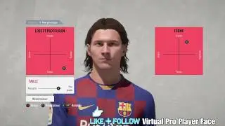 FIFA 20 | Virtual Pro Player Face Club Pro | Lionel Messi |