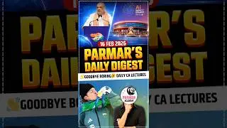 16 FEB 2026 CURRENT AFFAIRS | WINTER OLYMPICS, INDIA AI EXPO | SSC MTS, GD | PARMAR'S DAILY DIGEST
