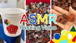 *ASMR* Crystal Mining Bucket for all ages! #crytals #canyoudigit #asmr