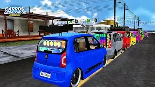 CARROS REBAIXADOS ONLINE | MEGA ENCONTRO DE UP TSI REBAIXADO