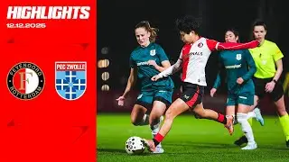 Highlights | Feyenoord V1 - PEC Zwolle | Eurojackpot KNVB Beker 2025-2026